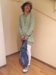 チュニックコーデ