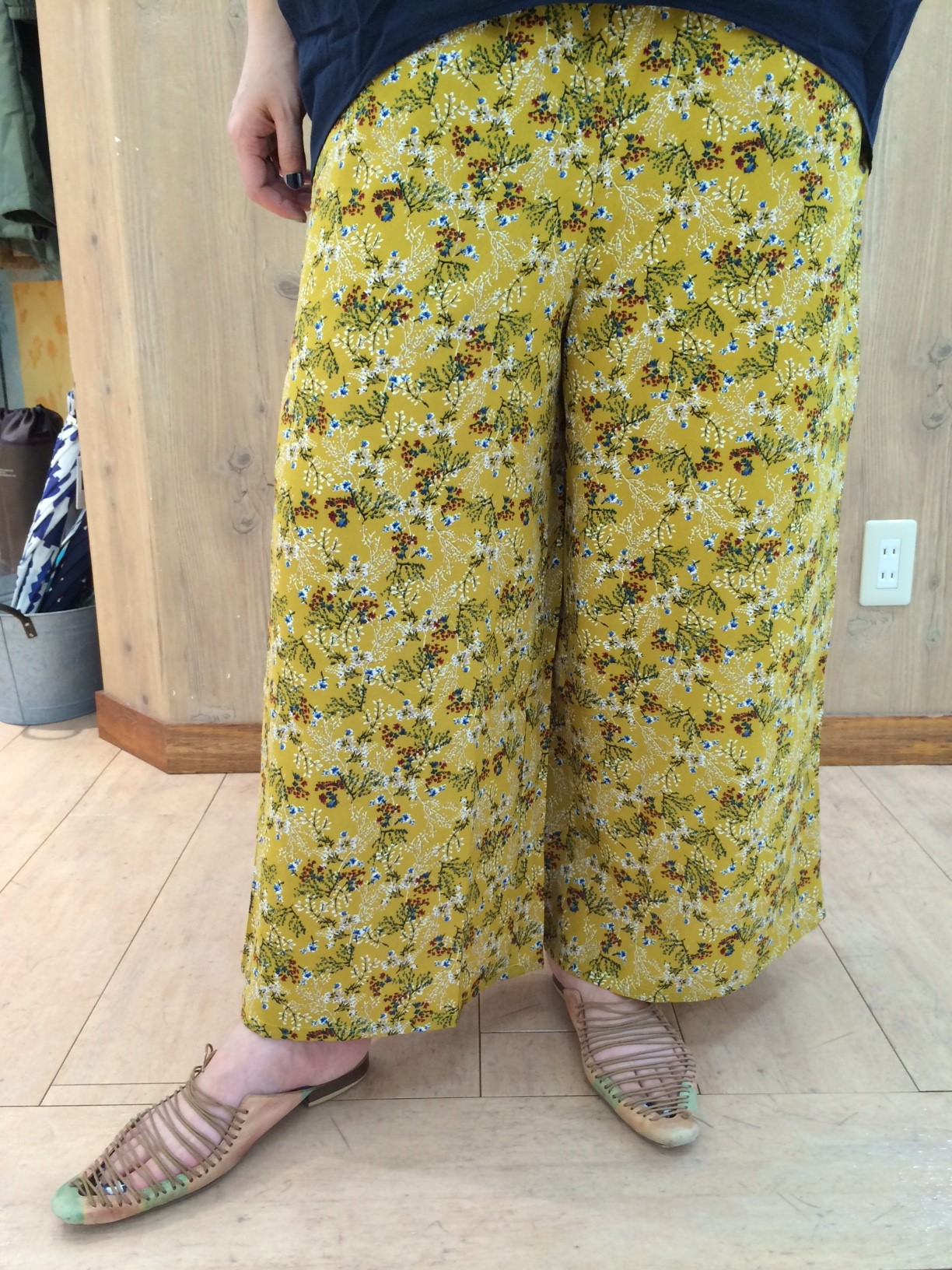 花柄を使った1万円コーデ バーニッシュカンパニーブログ