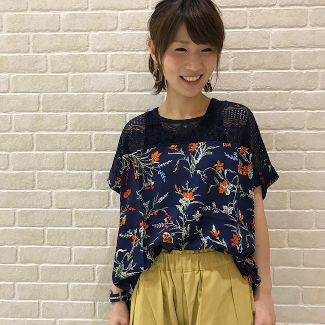 『ohana』イエロー×ネイビーSTYLE by阿部