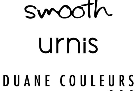 smooth・urnis・DUANE COULEURS