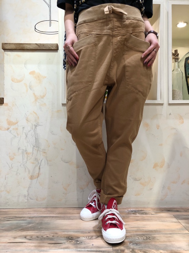 GABANEdeZUCCADICKIESZUCCIESスキニーサルエルパンツレア 鈍