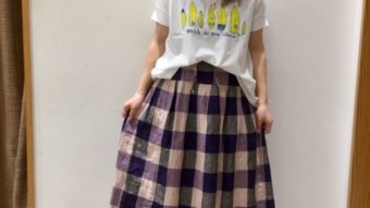 肌触りが優しいTシャツが入荷。