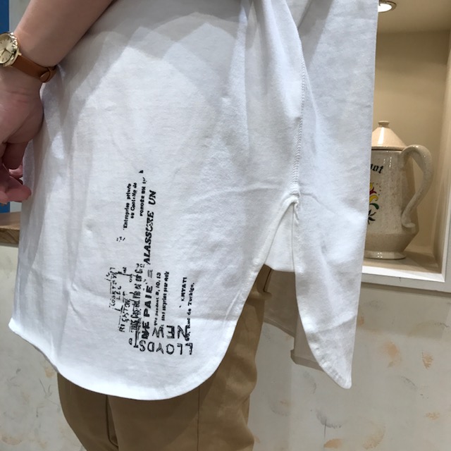 チュニック裾