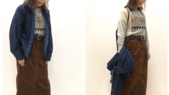 【Antgauge】からコーデュロイ素材のスカートが入荷♪ by齋藤