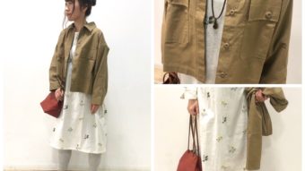 《Ohana》×《CALINER》で春のふんわりお散歩コーデ♪by齋藤