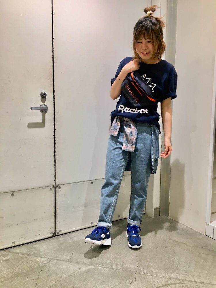 Gwのお出掛けに Reebok スニーカー バーニッシュカンパニーブログ