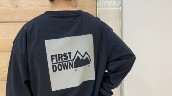 新作『FIRSTDOWN』で秋のストリートコーデ。