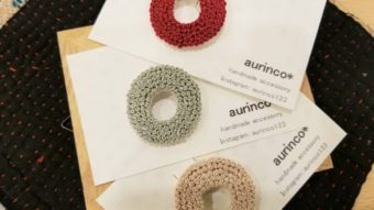 初展示！aurinco様のアクセサリー