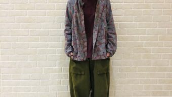 『CALINER』個性派！柄シャツコーデ﻿