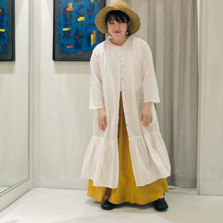 ティアードワンピに挑戦 田中 バーニッシュカンパニーブログ