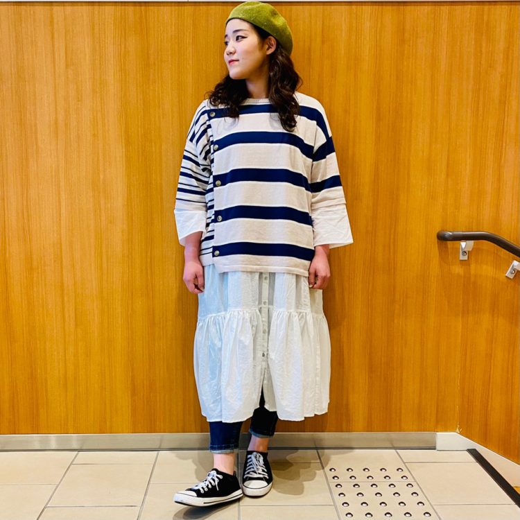 ティアードワンピースで創る 重ね着コーデ バーニッシュカンパニーブログ