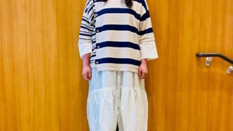 ティアードワンピースで創る 重ね着コーデ