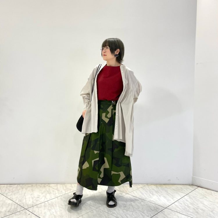 Smooth小樽店 Antgauge カモフラスカートコーデ バーニッシュカンパニーブログ