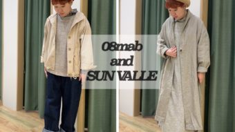 「08mabのリネンベストでナチュラルスタイル。」