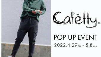 cafetty pop up イベントスタート