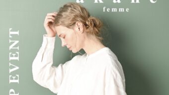 『akane femme/アカネ ファム』POP UP