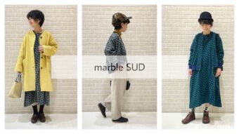 『 marble SUD / マーブルシュッド 』新作入荷！