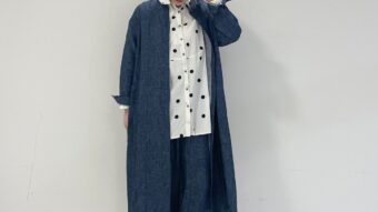 【08Mab】新作リネンデニムセットアップコーデ