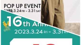 16th✨〈周年祭〉&〈Cafetty〉POP UP