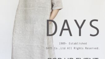 『days POP UP』開催！