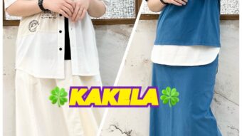 セットアップでも着られるKAKELAの新アイテム🌸