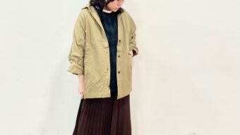 《COLORK》の新作ジャケットコーデ
