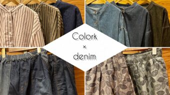 新作入荷◎『Colork × denim』