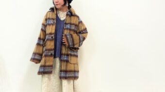 《 CUBE SUGAR》チェック柄コートのナチュラルコーデ🧥   