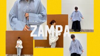 【ZAMPA】バルーンシャツ入荷