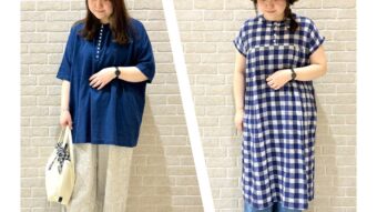 爽やかブルーをメインカラーに！新作コーデ！