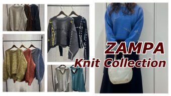 【ZAMPA】 ニットコレクション🧶☃❄
