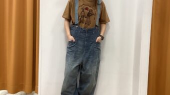 【RNA URCH】サスペンダーパンツコーデ！