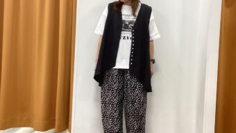 ナチュカジュMIX！モノトーンコーデ！