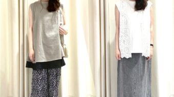 《ZAMPA》《08mab》の新作で、夏のモノトーンコーデ🌻