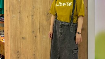 丈長Tシャツの着回しテク