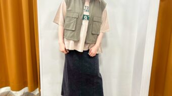 【Leiria】新作TシャツでカジュアルMIXコーデ！