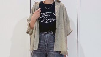 カラーで先取り！今着られる秋コーデ