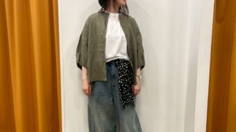 【corail】新作ドルマンブラウスで大人ナチュラルコーデ！