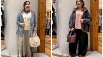 秋の軽アウターコーデ+✨Instalive✨