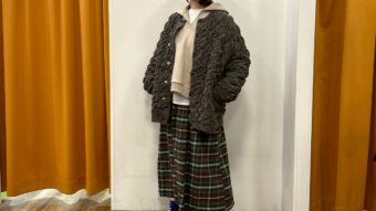 【Leiria】新作キルティングカーディガン！