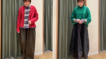 あったか♪カラーニット🧶