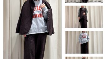 セットアップを着回し5コーデ✨️