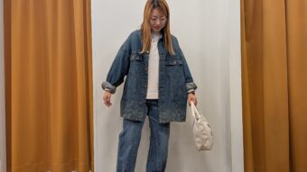 春のデニムオンデニムコーデ！🌸