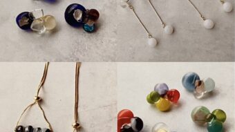 【chao】オンリーワンのガラスのジュエリー♪