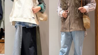 日常に取り入れやすく、気楽に着られるコーデ 💫