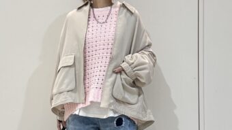 春カラーニット×ANTGAUGEデニムで先取りコーデ🌸