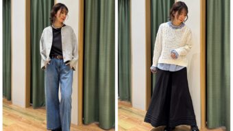 +1でセレモニー風コーデ