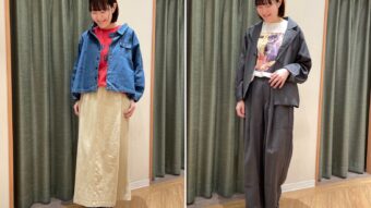 春のTシャツコーデ♪