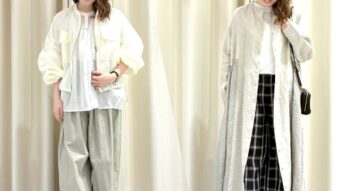 《08mab》《CLOCHE》で、リネンコーデ♪