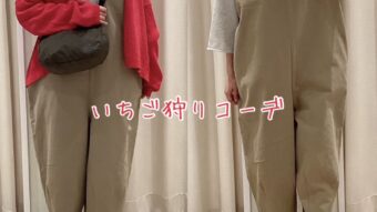 いちご狩りコーデ